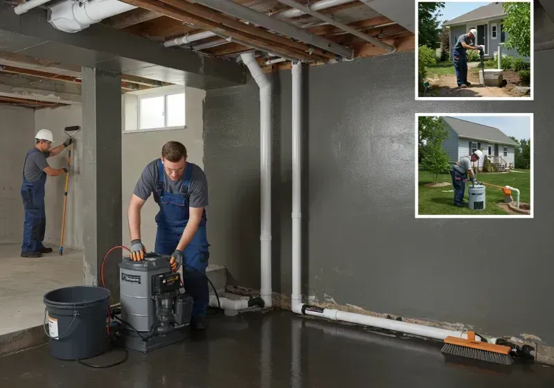 Basement Waterproofing and Flood Prevention process in Montebello, CA